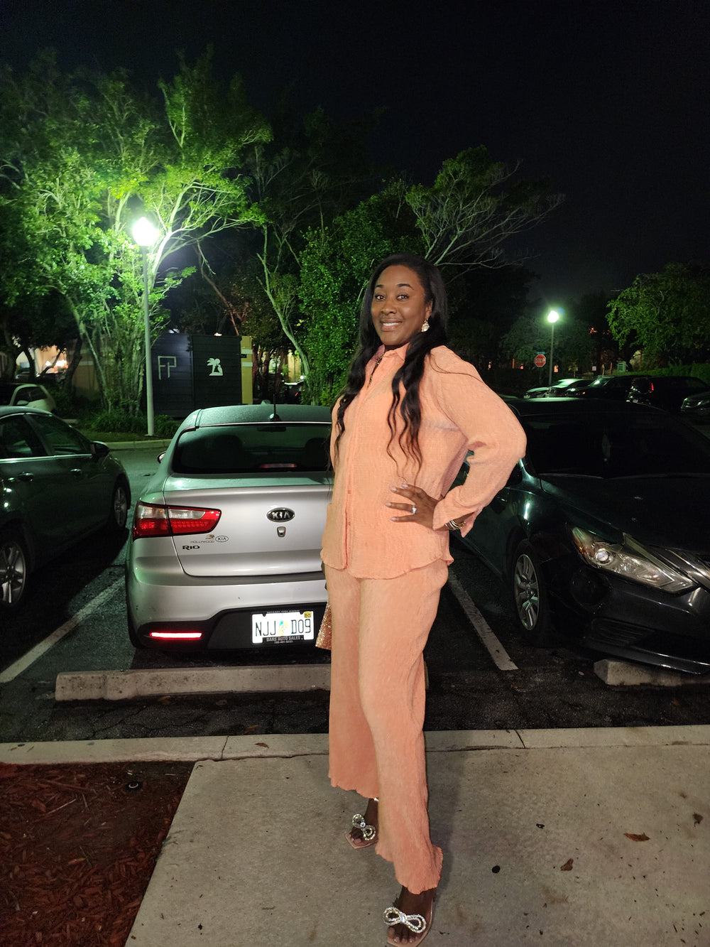 Peaches Pants Set