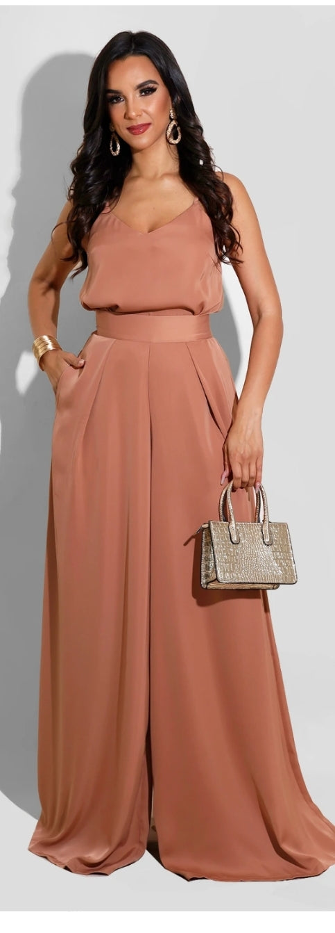 Fancy pallazo pants set